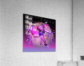 CottonCandy Elephant Acrylic Print