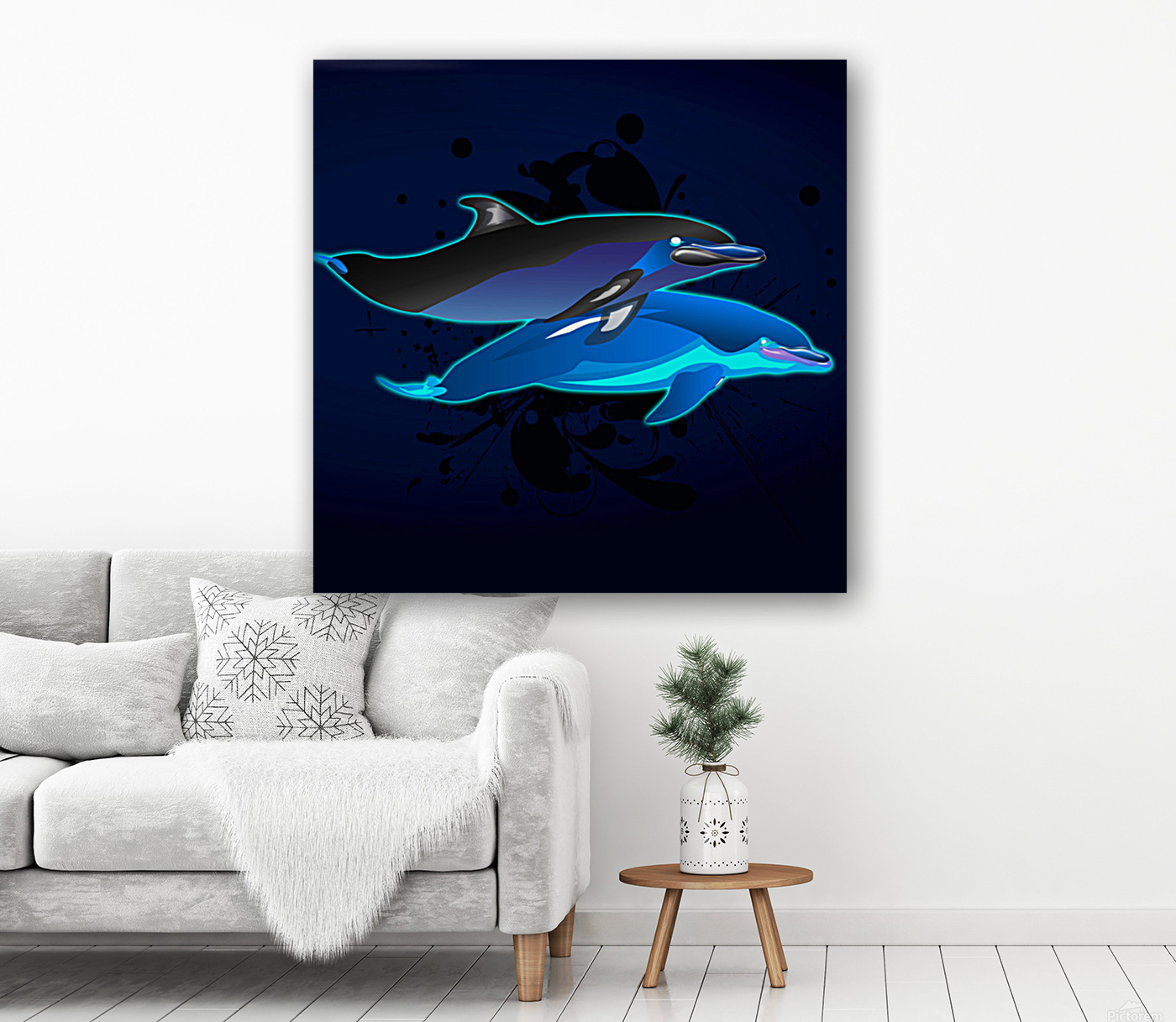 2Blue Dolphins Reproduction