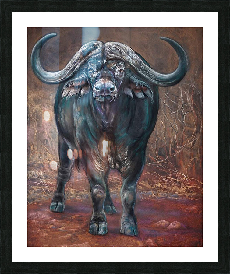 stroke of ravity Picture Frame print