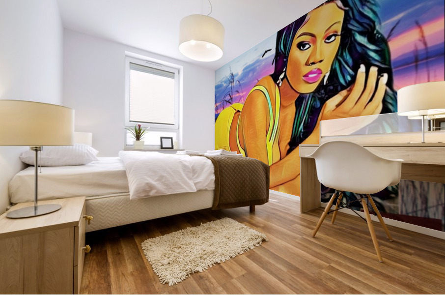 Celebrant Mural print
