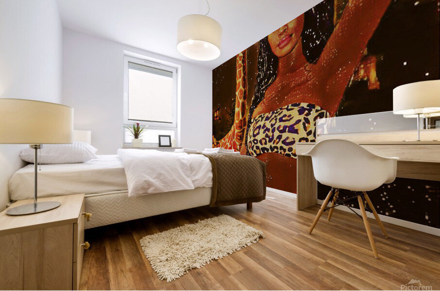 Junglee Mural print