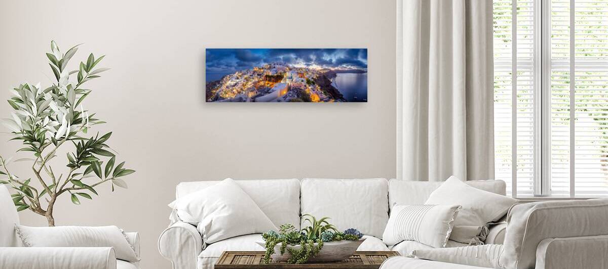 Santorini’s Magic by Emmanuel Fine Art Photography