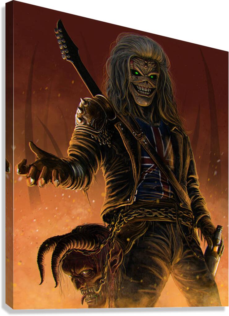 Iron Maiden Canvas Print