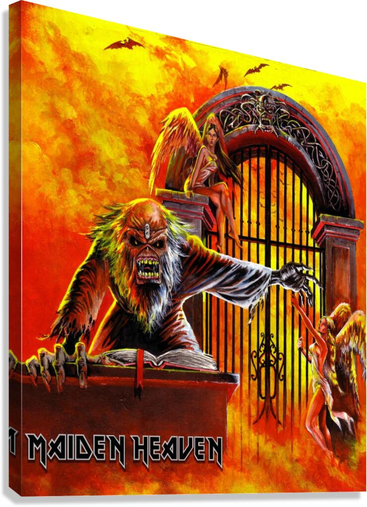 Iron Maiden Canvas Print