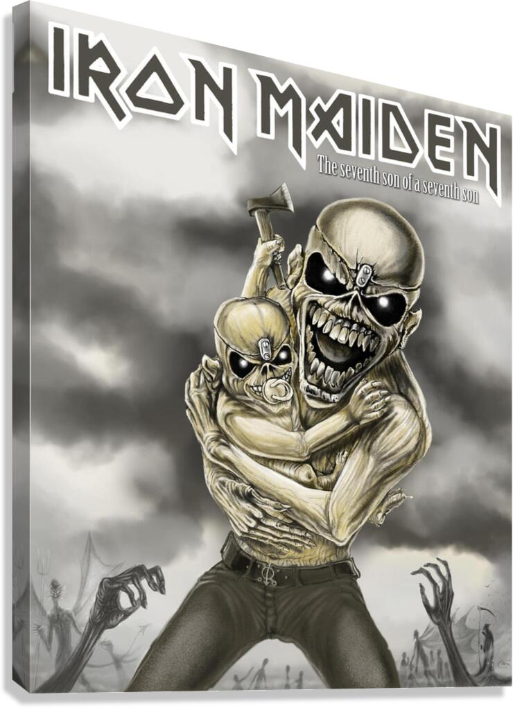 Iron Maiden Canvas Print