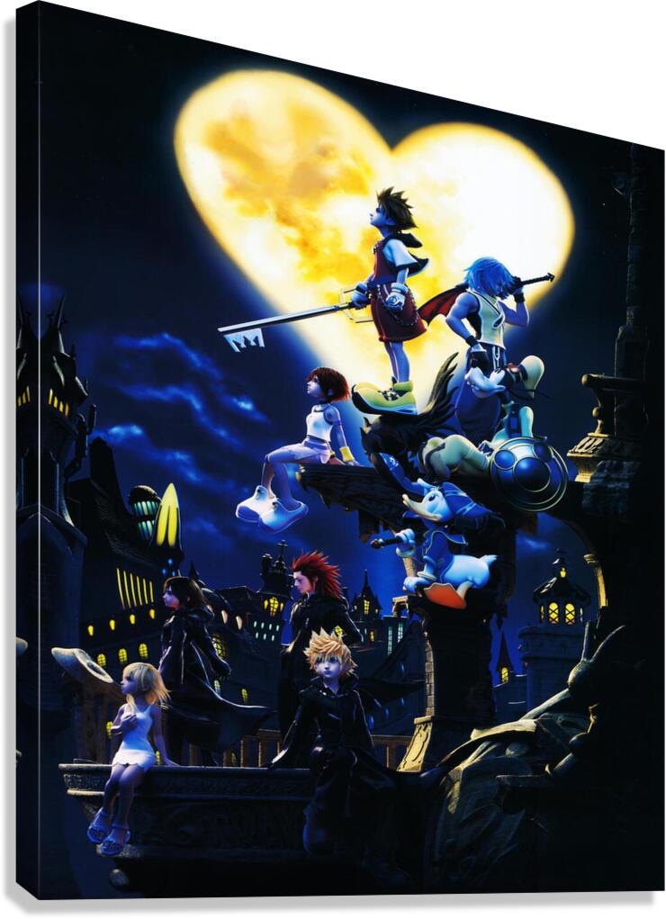 kingdom hearts Canvas Print