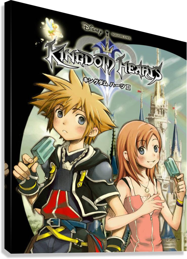 kingdom hearts Canvas Print