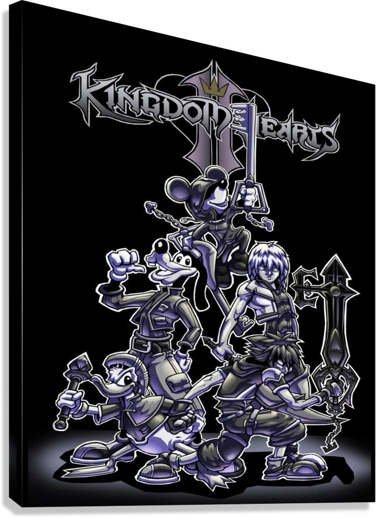 kingdom hearts Canvas Print