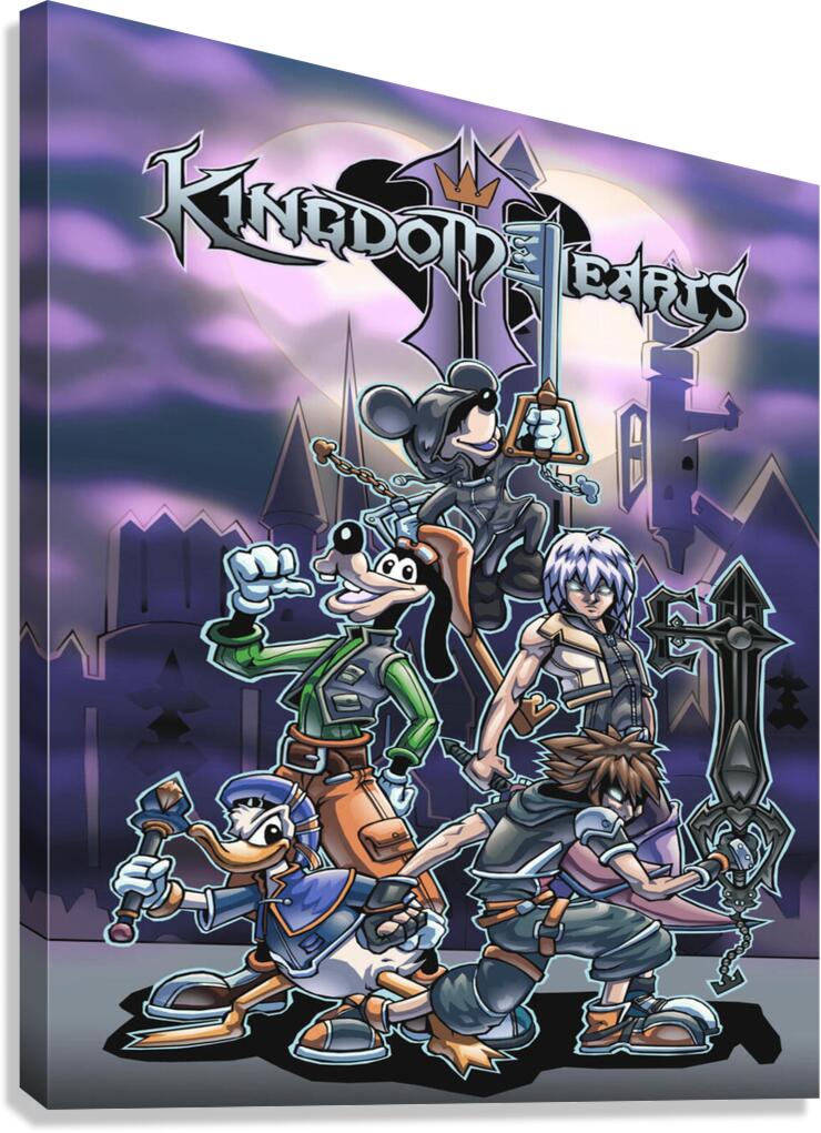 kingdom hearts Canvas Print