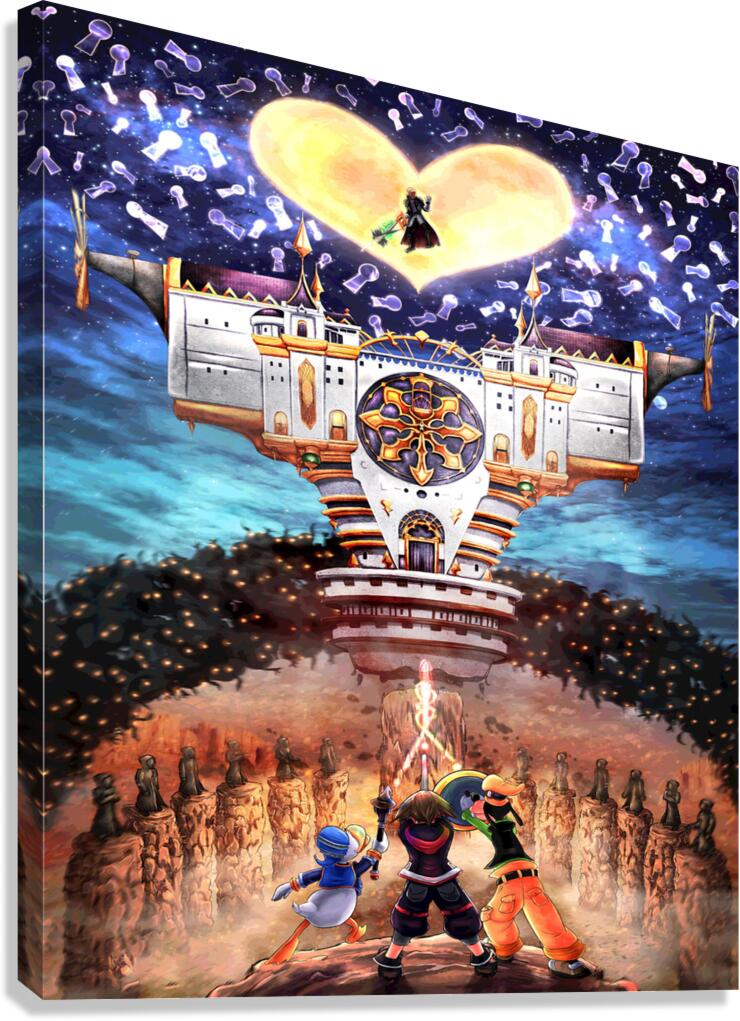 kingdom hearts Canvas Print