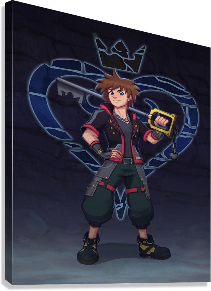 kingdom hearts Canvas Print