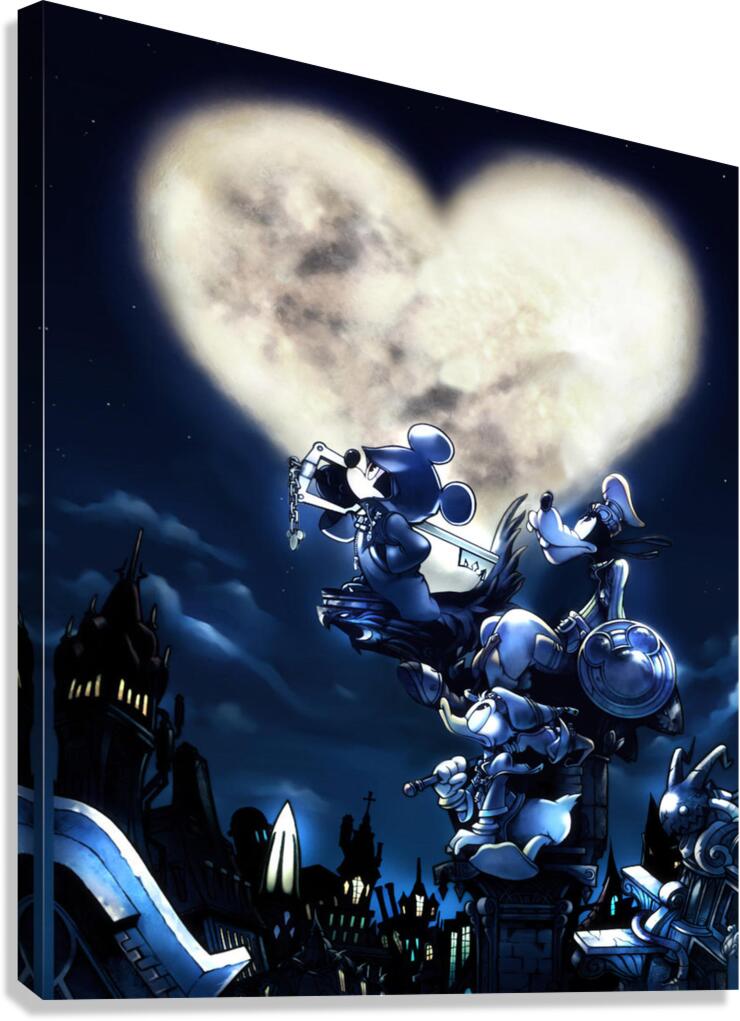 kingdom hearts Canvas Print
