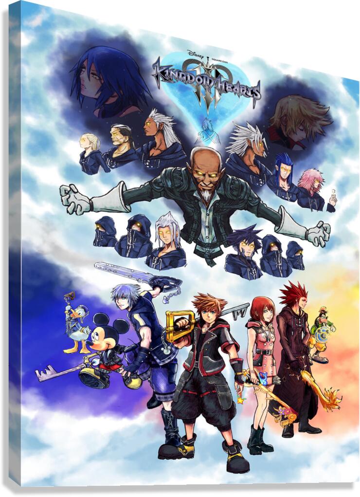 kingdom hearts Canvas Print