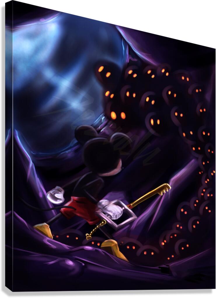 kingdom hearts Canvas Print
