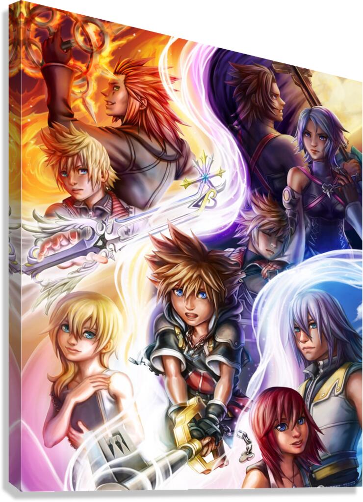 kingdom hearts Canvas Print