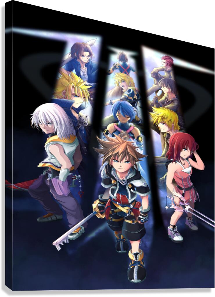 kingdom hearts Canvas Print