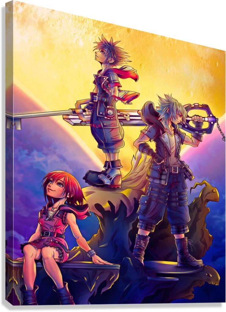 kingdom hearts Canvas Print