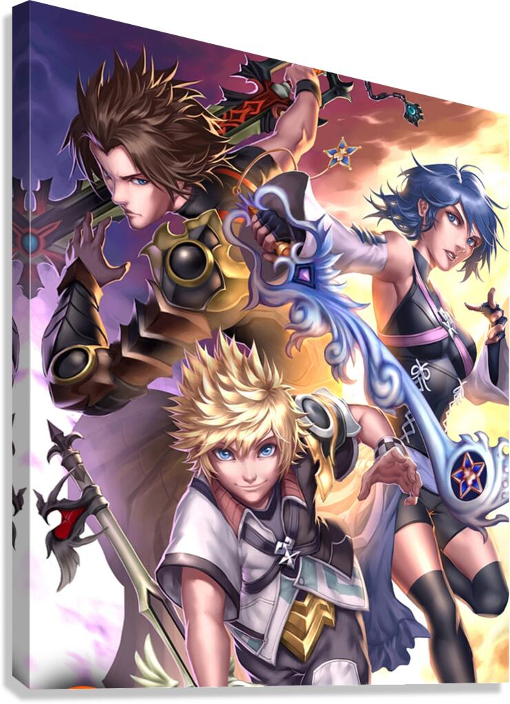 kingdom hearts Canvas Print