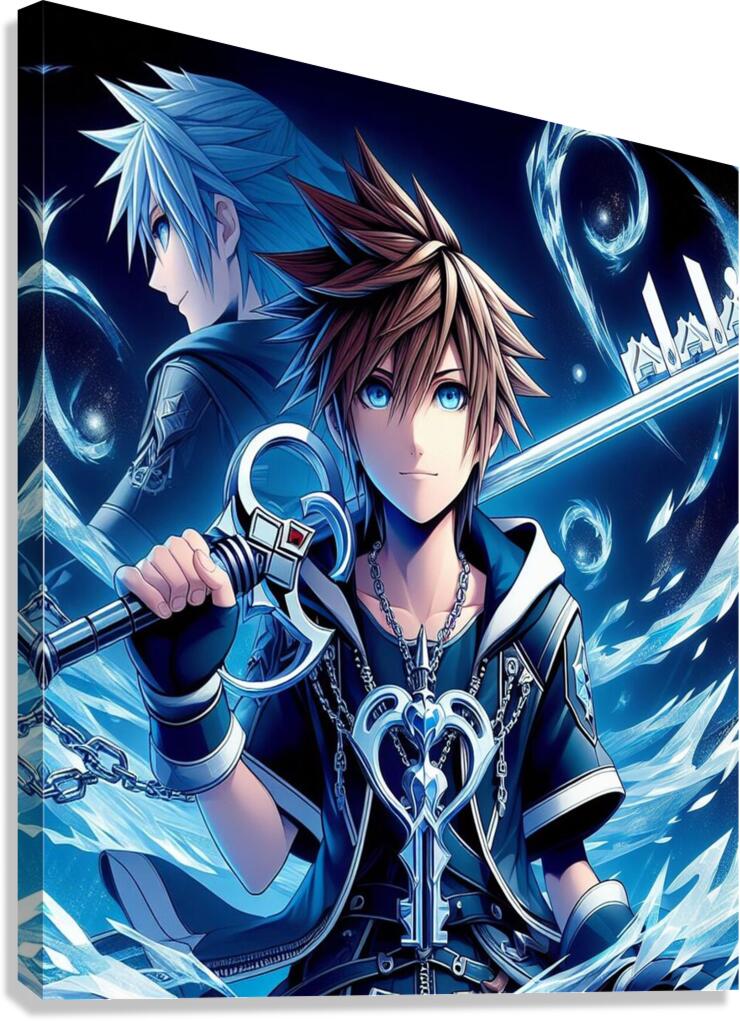kingdom hearts Canvas Print