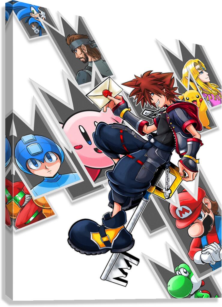 kingdom hearts Canvas Print