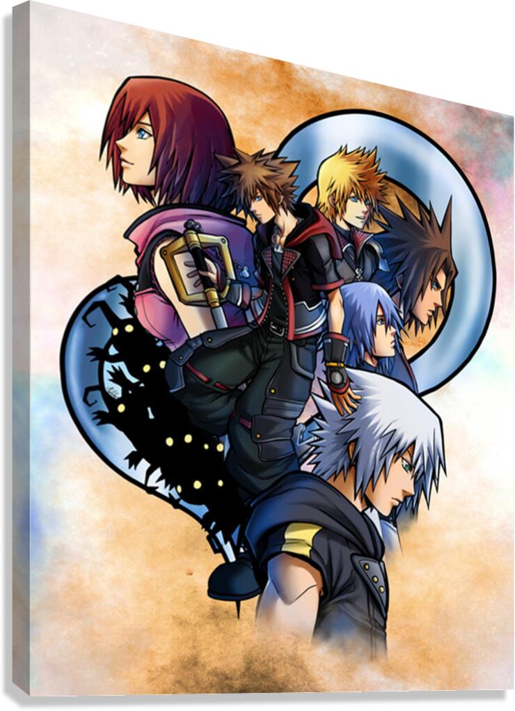 kingdom hearts Canvas Print