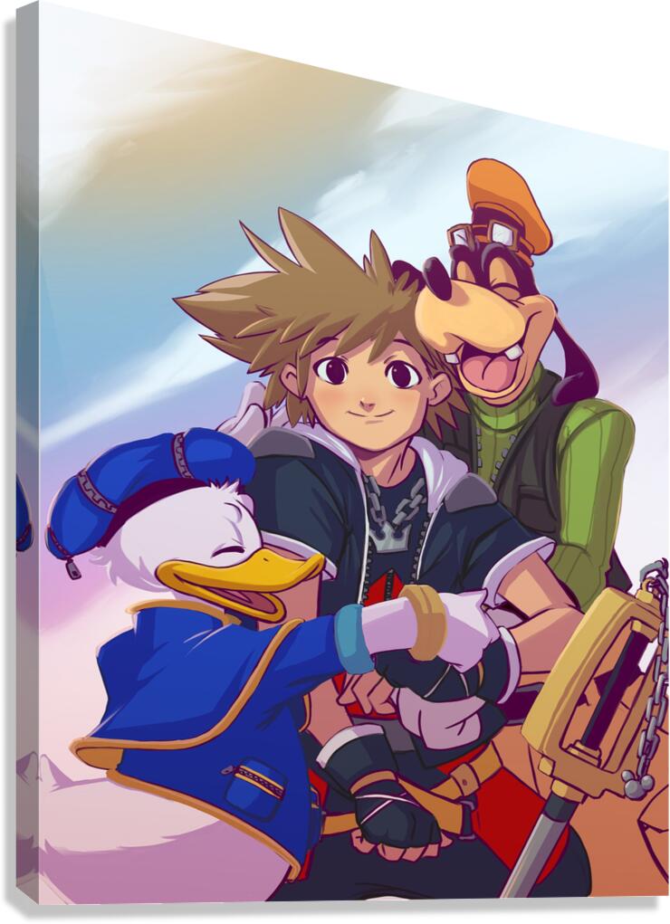 kingdom hearts Canvas Print