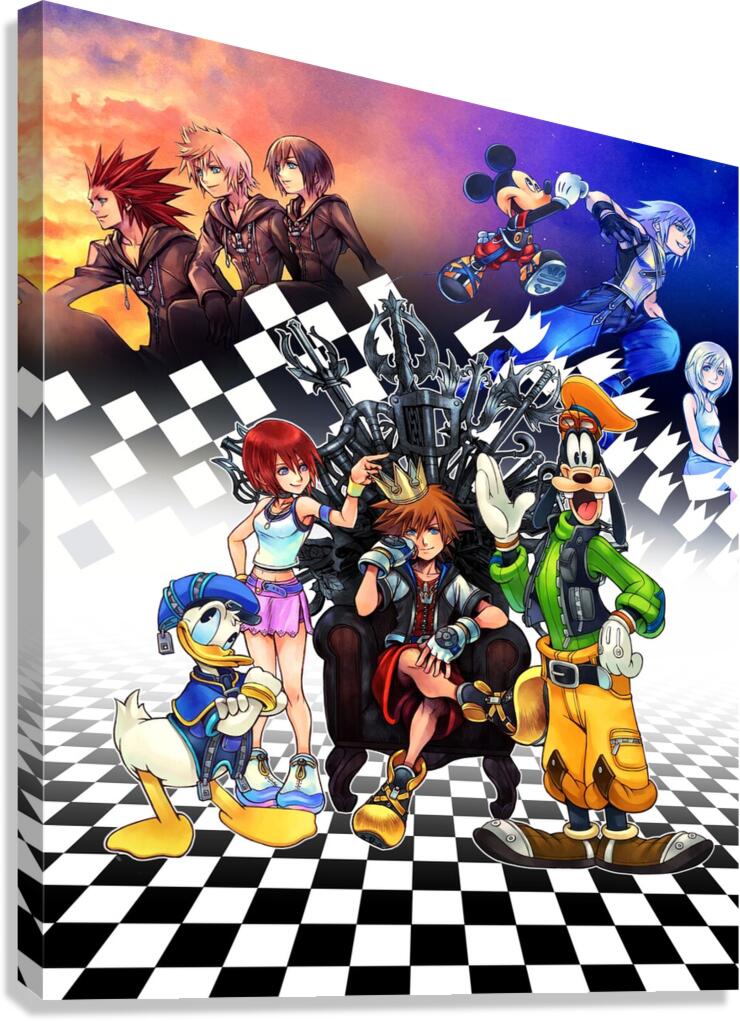 kingdom hearts Canvas Print