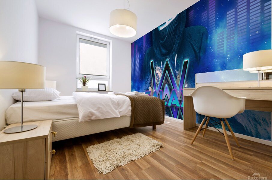 Alan Walker Mural print