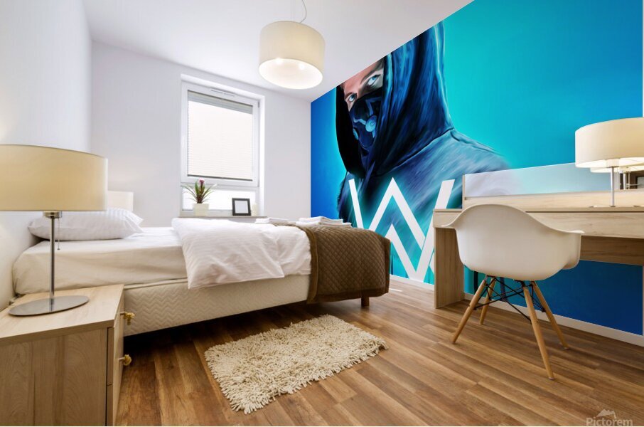 Alan Walker Mural print