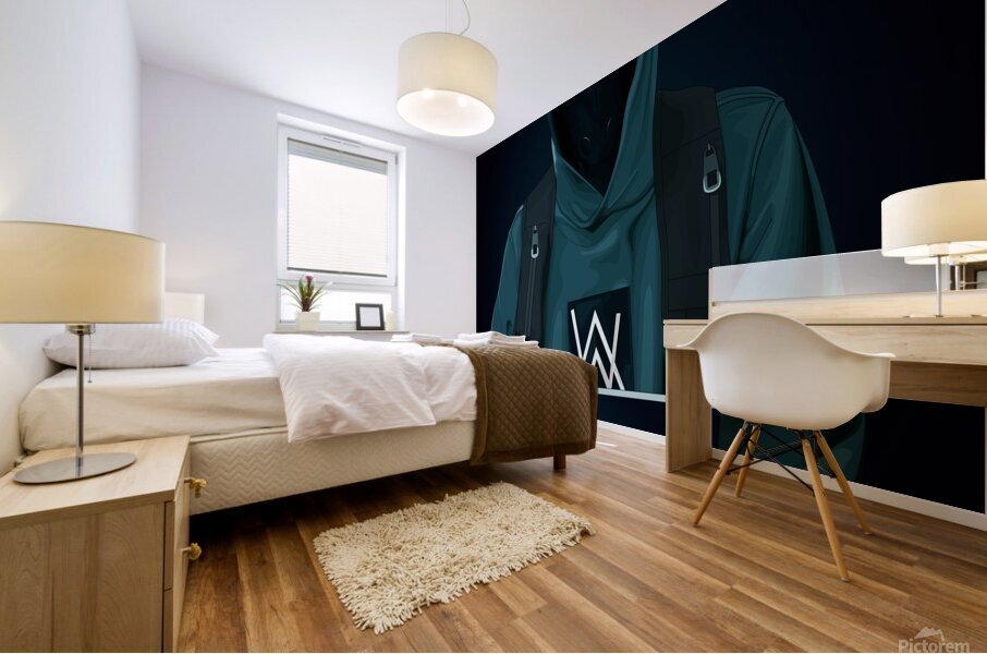 Alan Walker Mural print