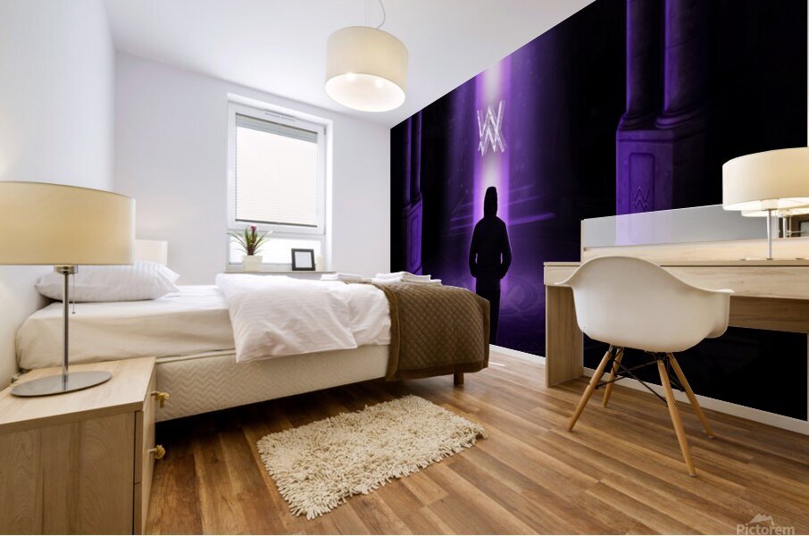 Alan Walker Mural print