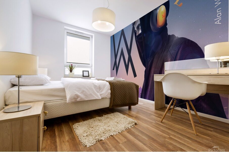 Alan Walker Mural print