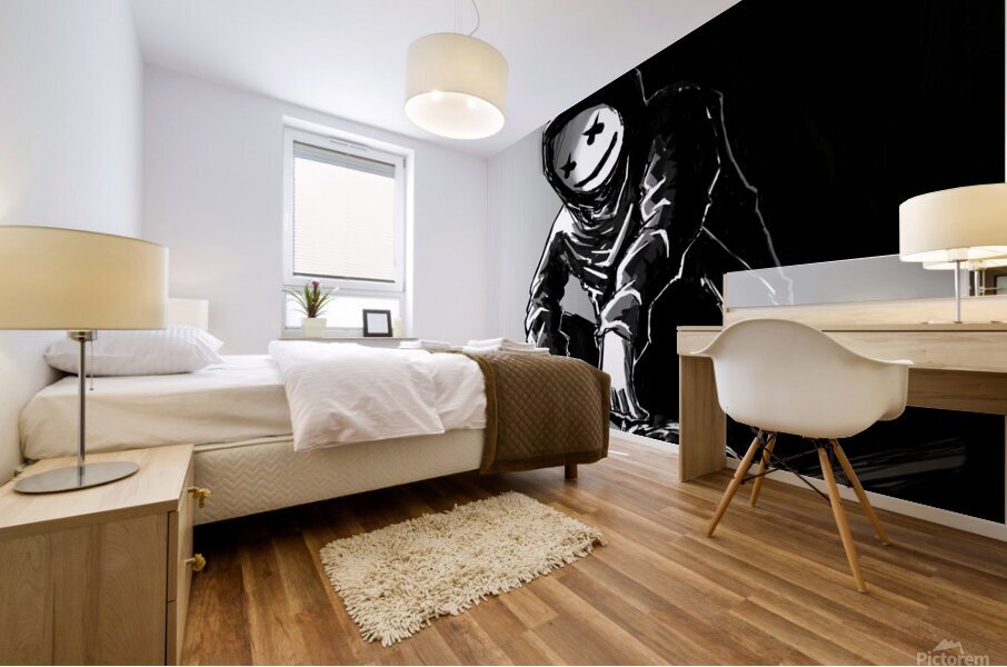 Alan Walker Mural print