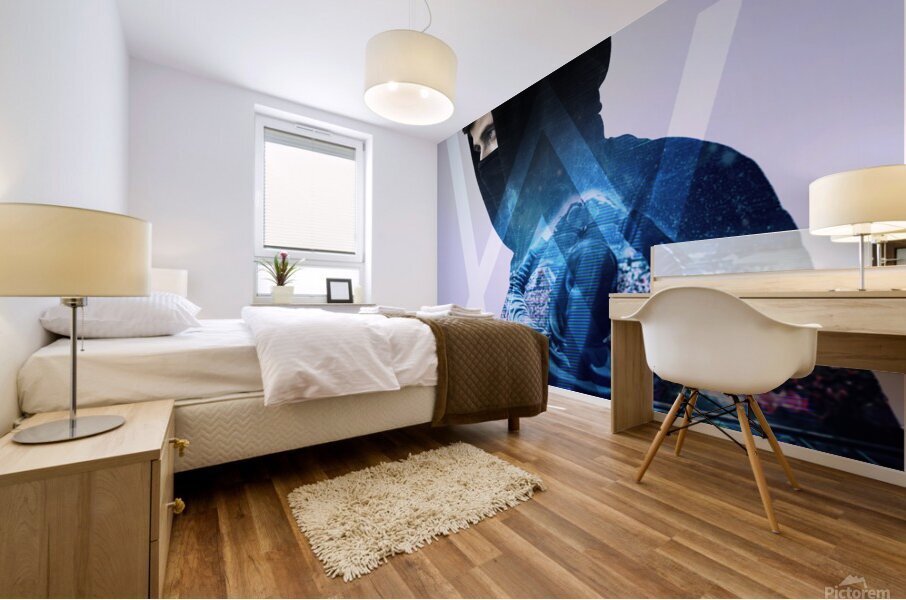 Alan Walker Mural print