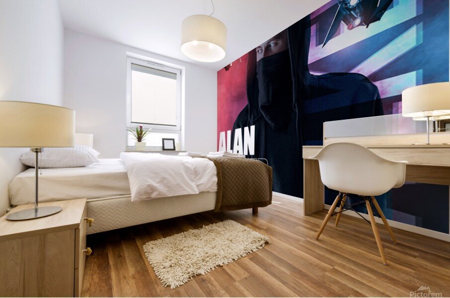 Alan Walker Mural print