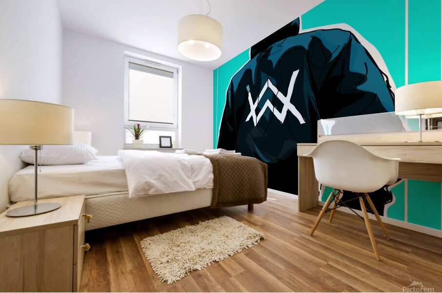 Alan Walker Mural print