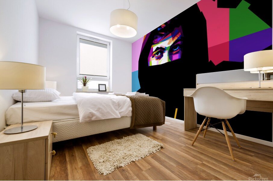 Alan Walker Mural print