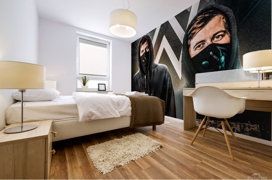 Alan Walker Mural print