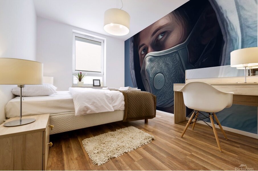Alan Walker Mural print