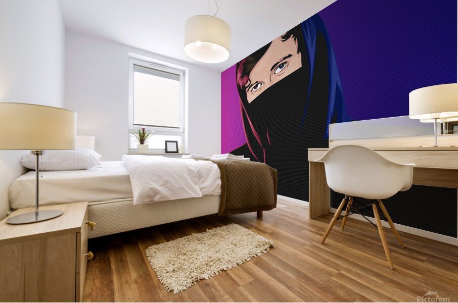 Alan Walker Mural print