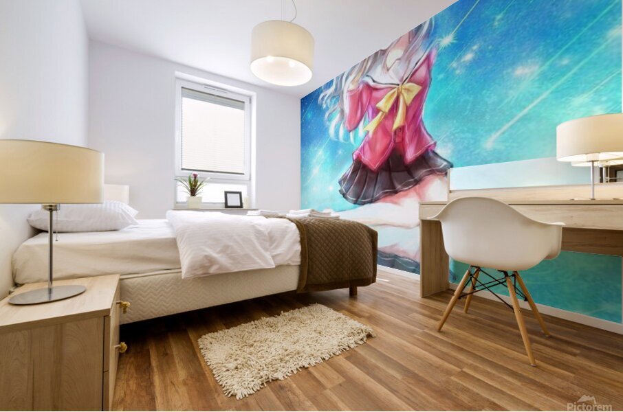 Charlotte Mural print