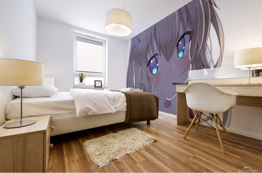 Charlotte Mural print