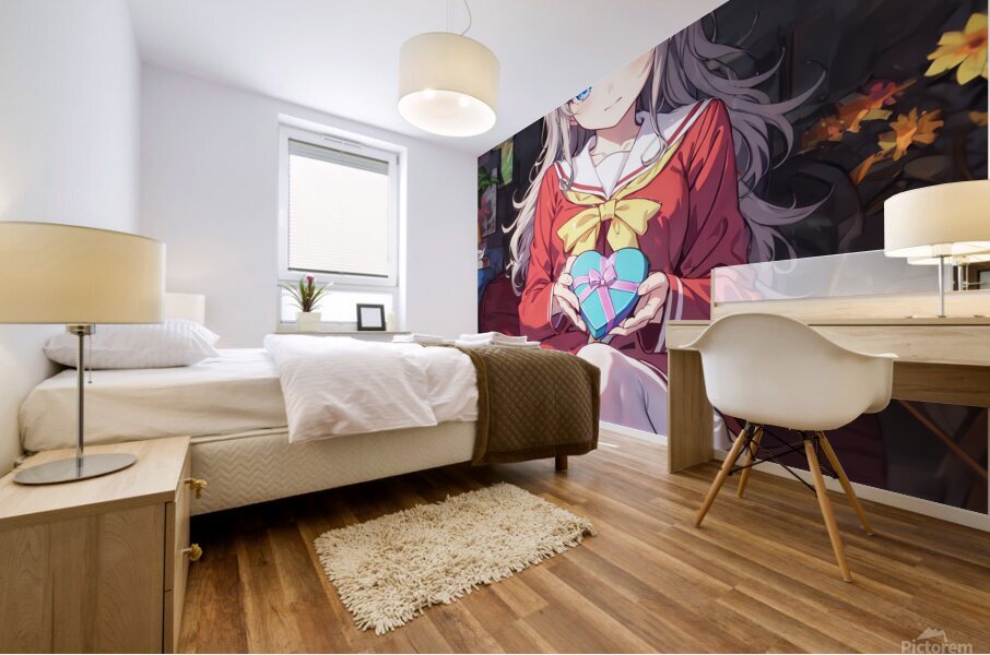 Charlotte Mural print