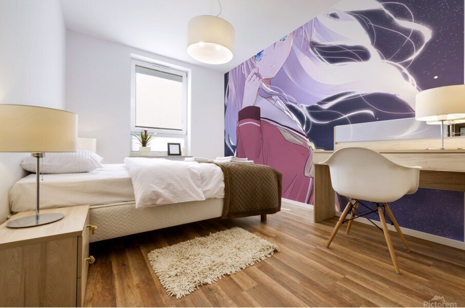Charlotte Mural print