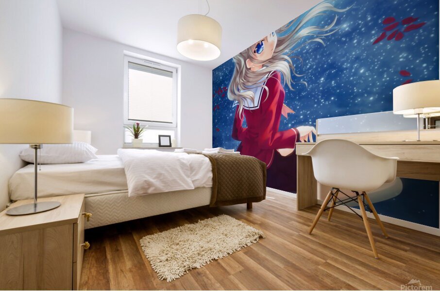 Charlotte Mural print