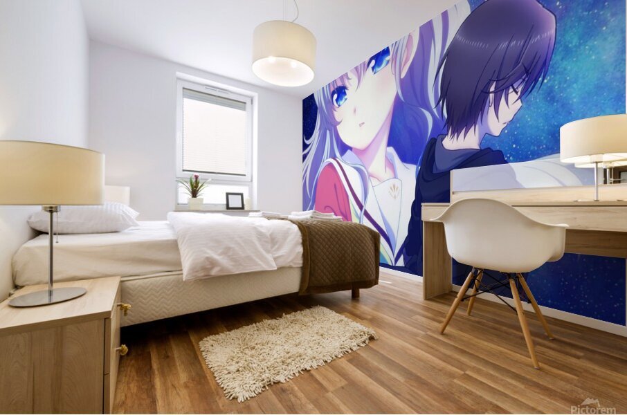 Charlotte Mural print