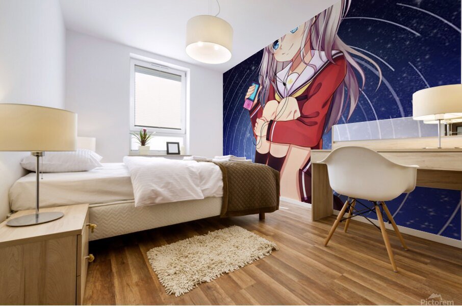 Charlotte Mural print
