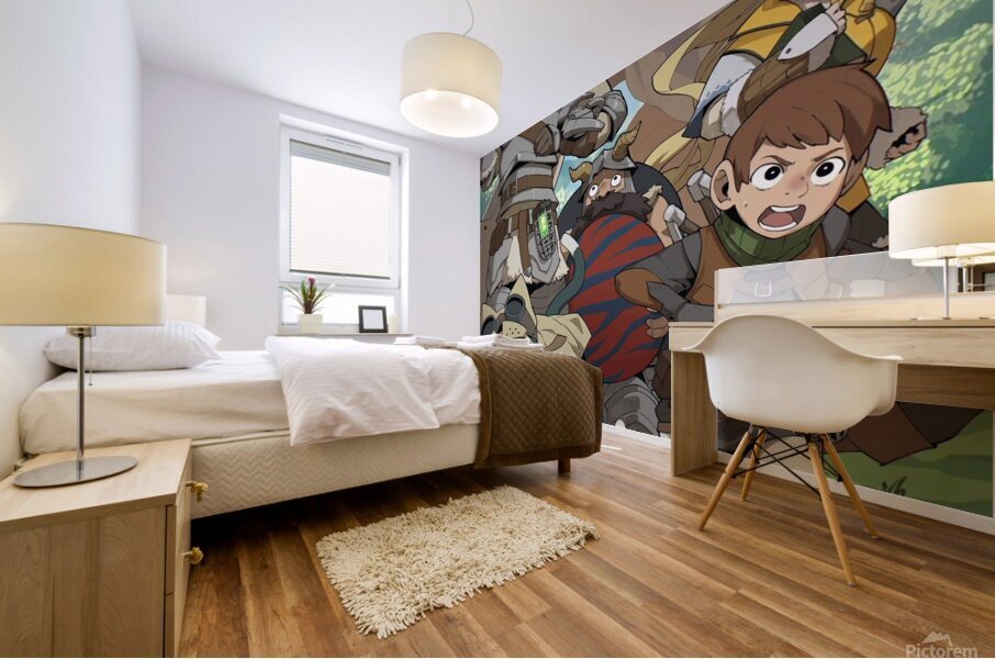 Dungeon Meshi Mural print