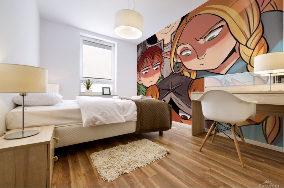 Dungeon Meshi Mural print