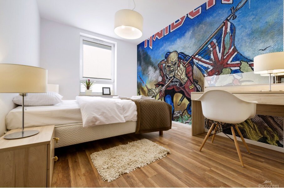 Iron Maiden Mural print